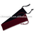 promotion velvet pen pouch with string